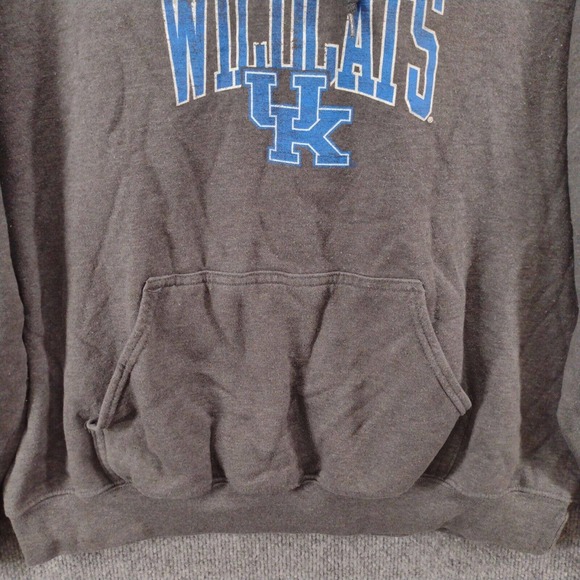 Captivating Men's Kentucky Wildcats UK Pullover Graphic Hoodie Gray Large - Picture 5 of 12